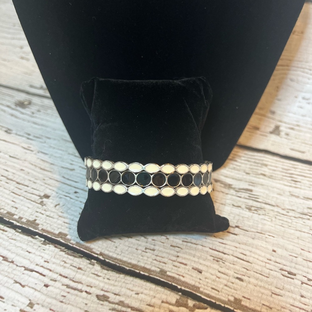 Premier Designs Black and White Bracelet